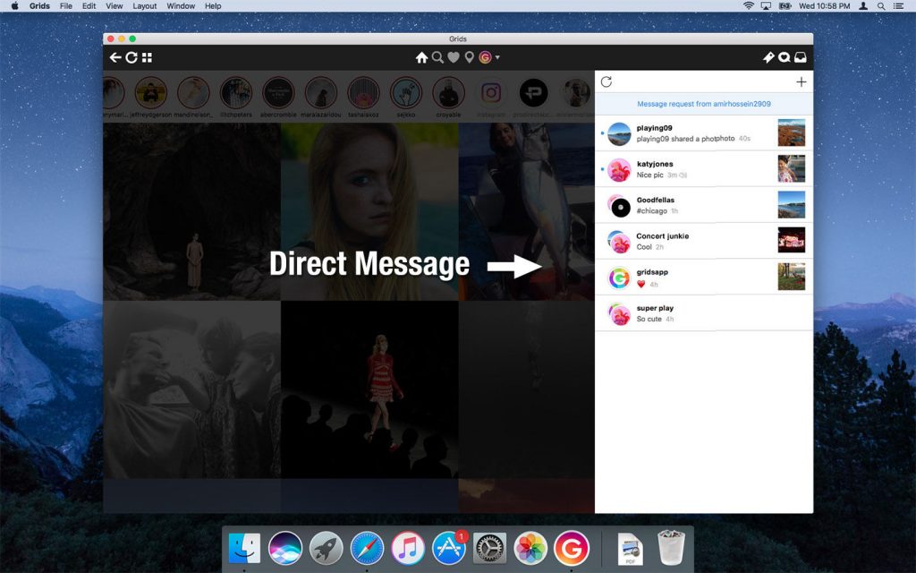 free app for instagram on mac